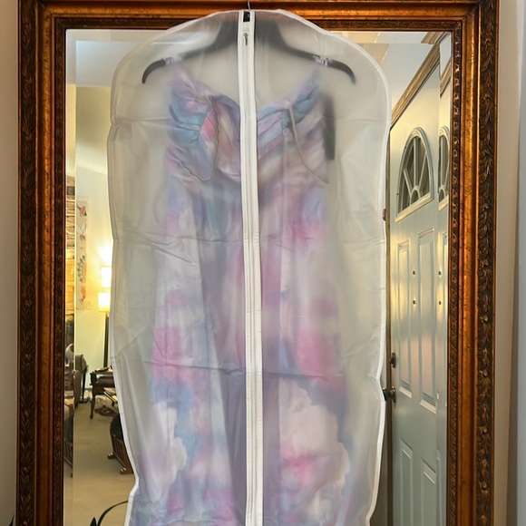 Purple Pink Blue PROM TRIXXI Long Formal Dress Gown - Picture 17 of 17